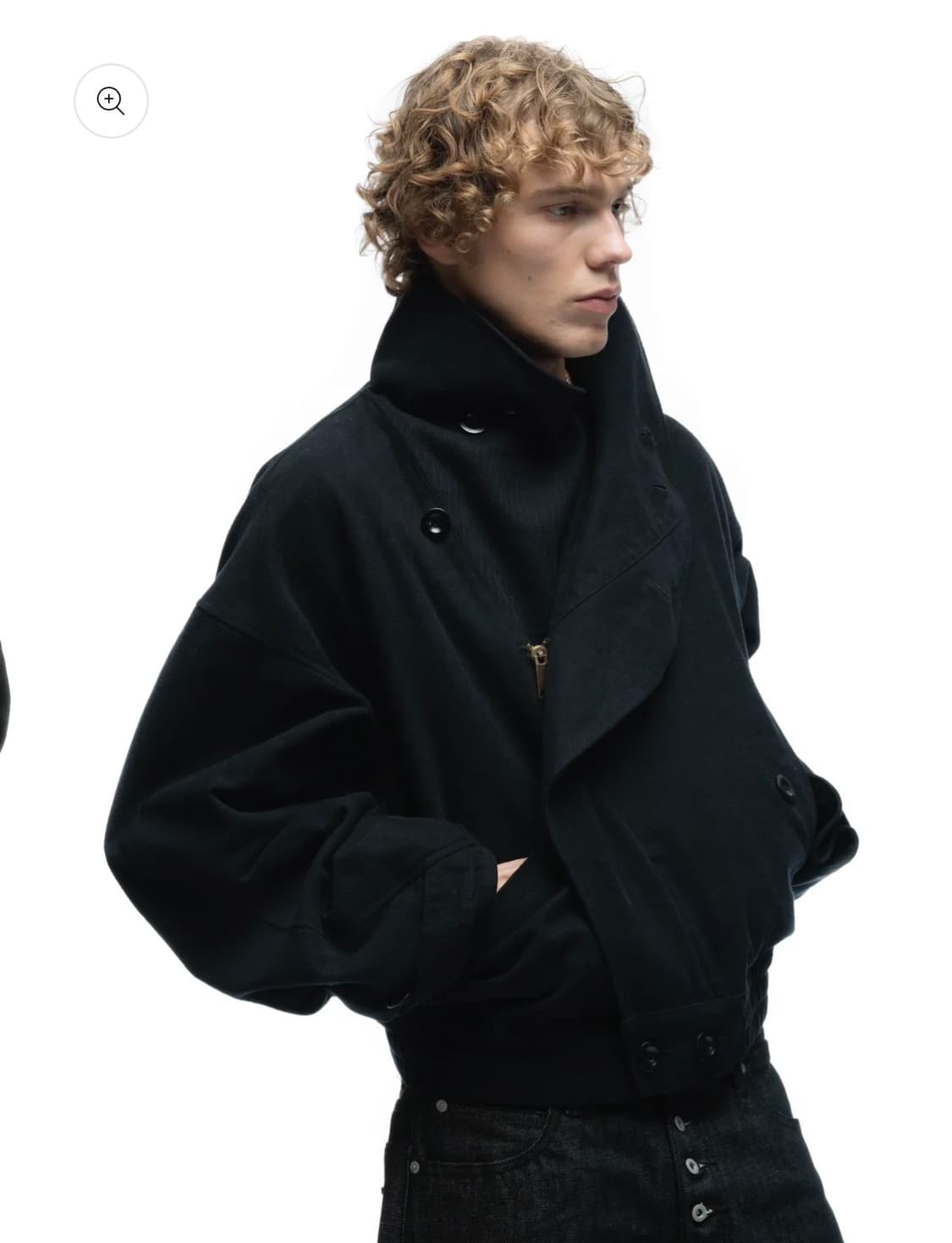 NO/FAITH STUDIOS MOLESKIN JACKET BLACK 상품이미지3