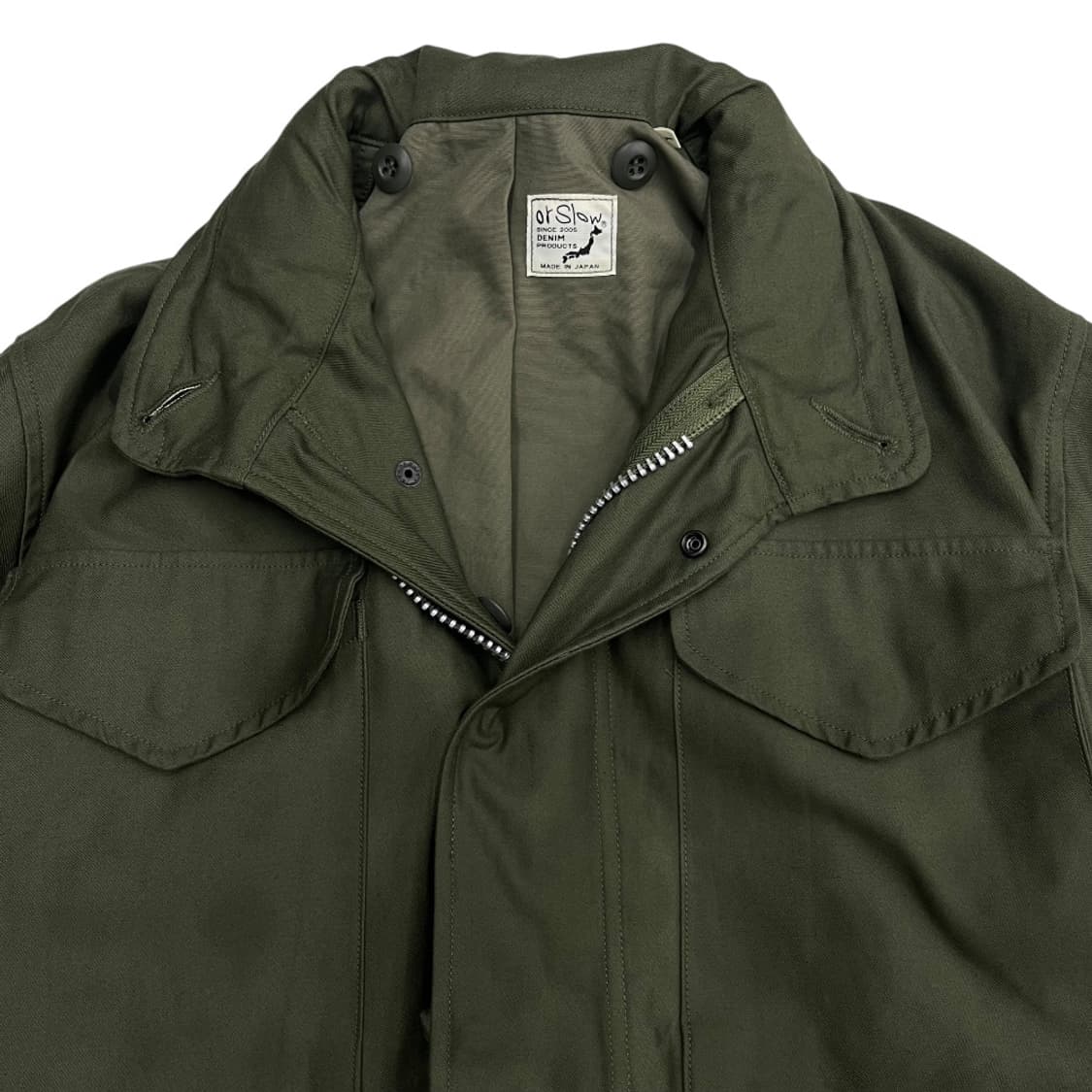 or slow ( 오어 슬로유 ) 일본 M-65 복각필드 자켓 ( 발매가 상품이미지5