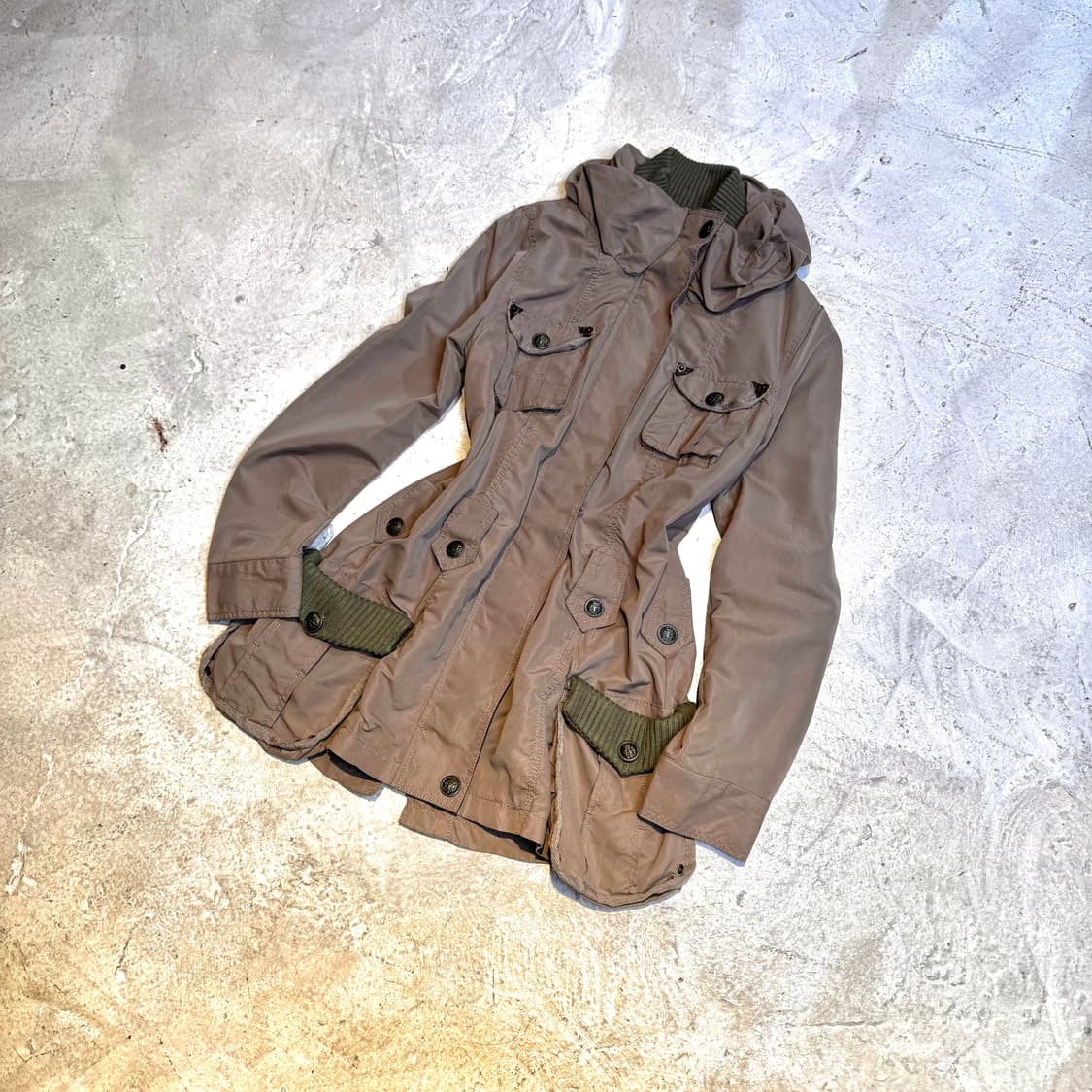 빅 포켓 밀리터리 자켓 상품이미지1