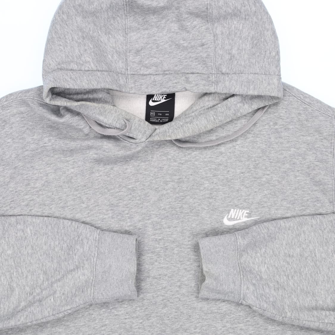 [2XL] 나이키 남성 솔로스우스 그레이 후드 티셔츠 N7057 상품이미지3