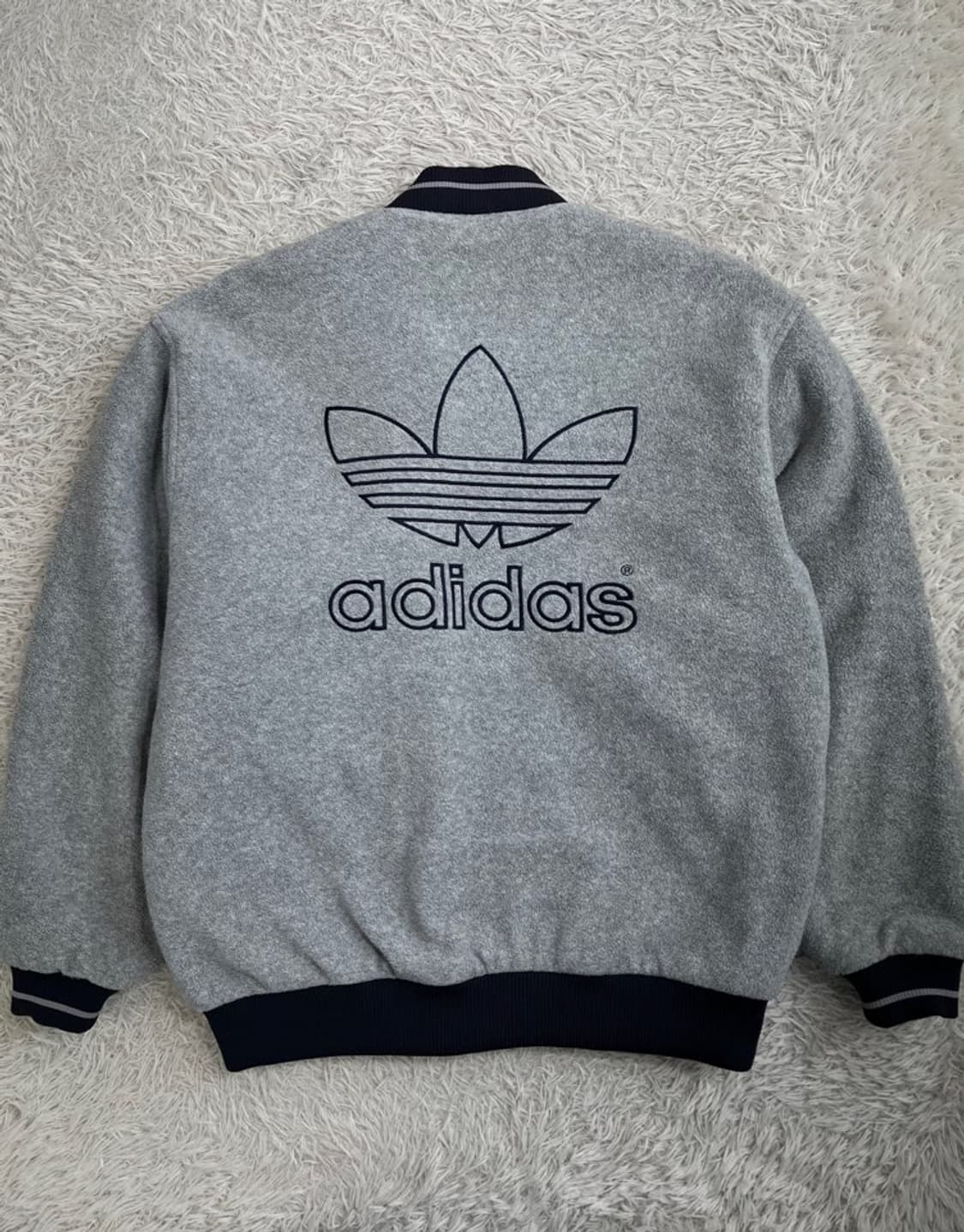 00's 아디다스 올드스쿨 후리스 스타디움 점퍼/#3203 상품이미지4