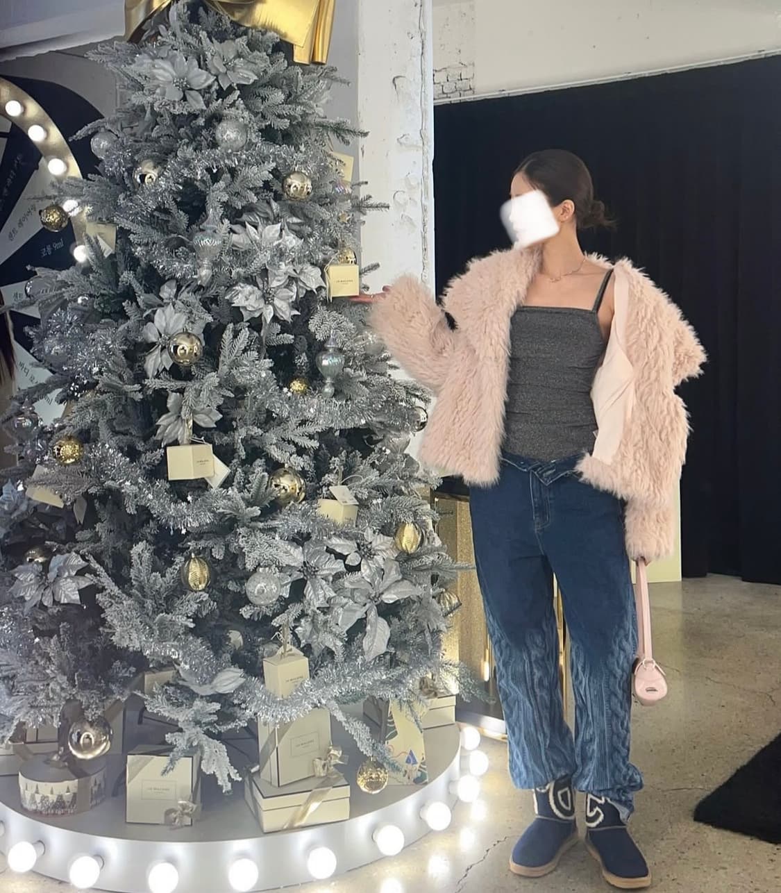 cotessi)아몬드 글로시 소프트 핑크 숄더백(새상품,품절상품) 상품이미지5