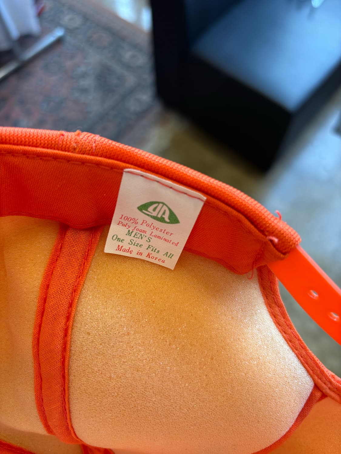 80s R.D. 로빈슨 건설 회사 홍보용 트러커캡 데드스탁 상품이미지5