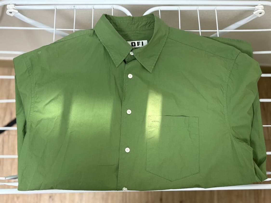 로파이 홀리데이 셔츠 그린 S 상품이미지1