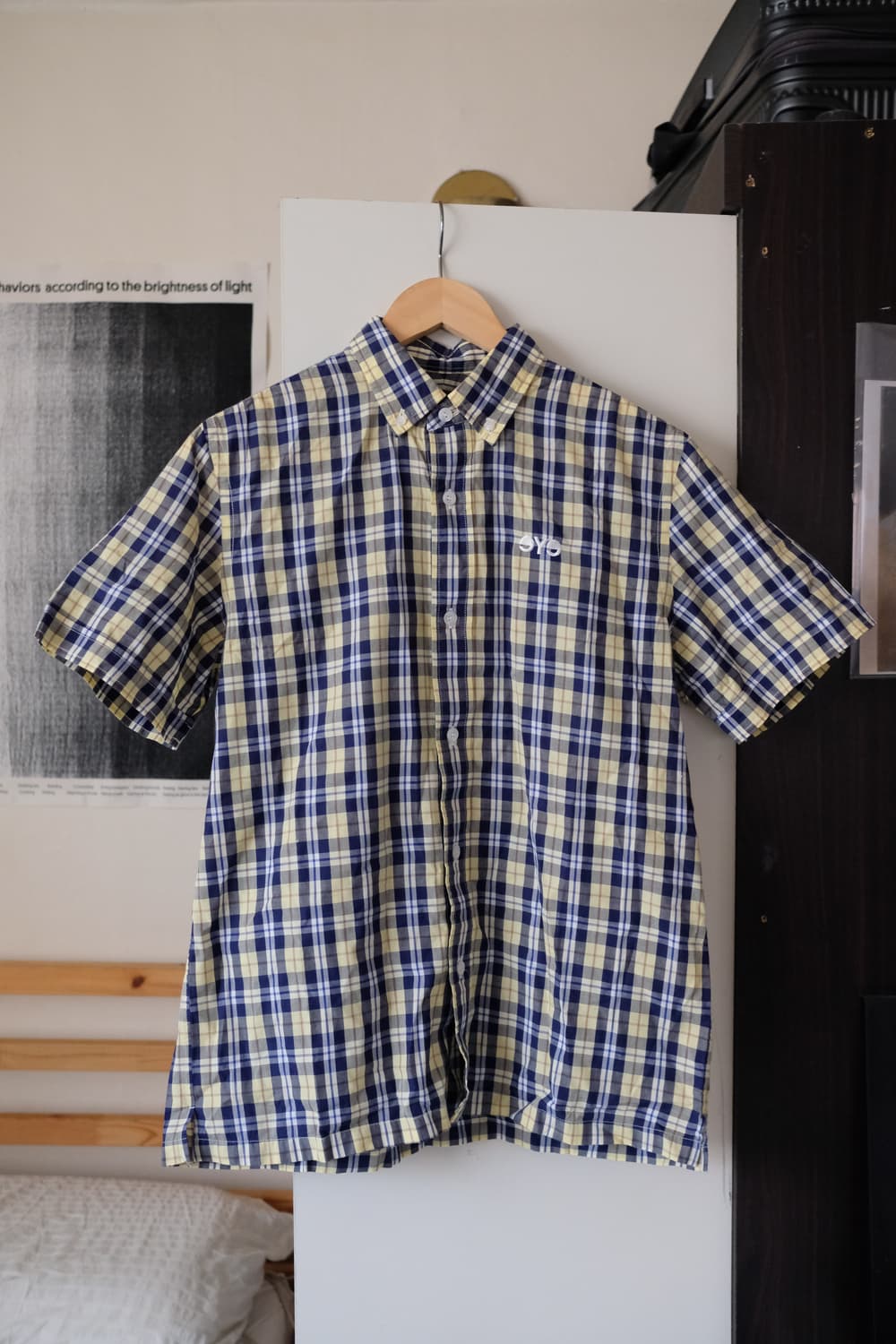 eYe 준야와타나베 꼼데가르송 반팔 셔츠 s 상품이미지4