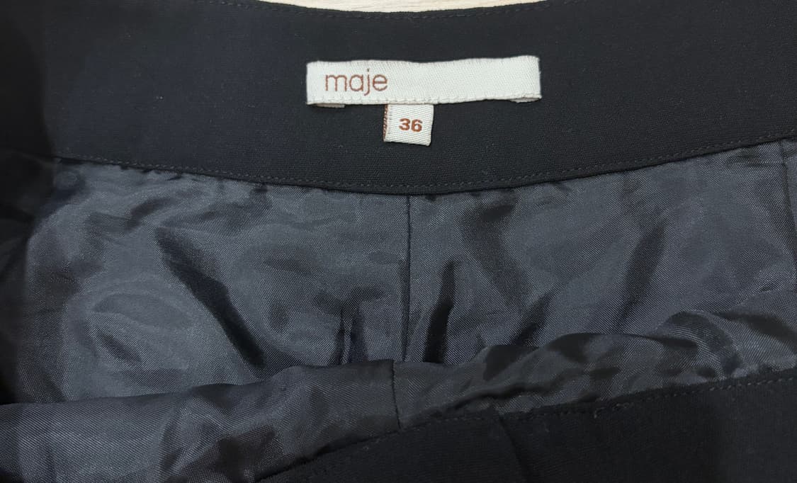 마쥬 Maje ribbon pants 리본 반바지 디테일 상품이미지3