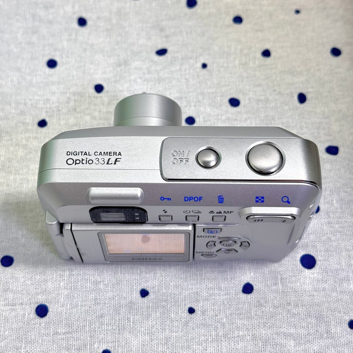 펜탁스 옵티오33LF 실버 빈티지디카 상품이미지4