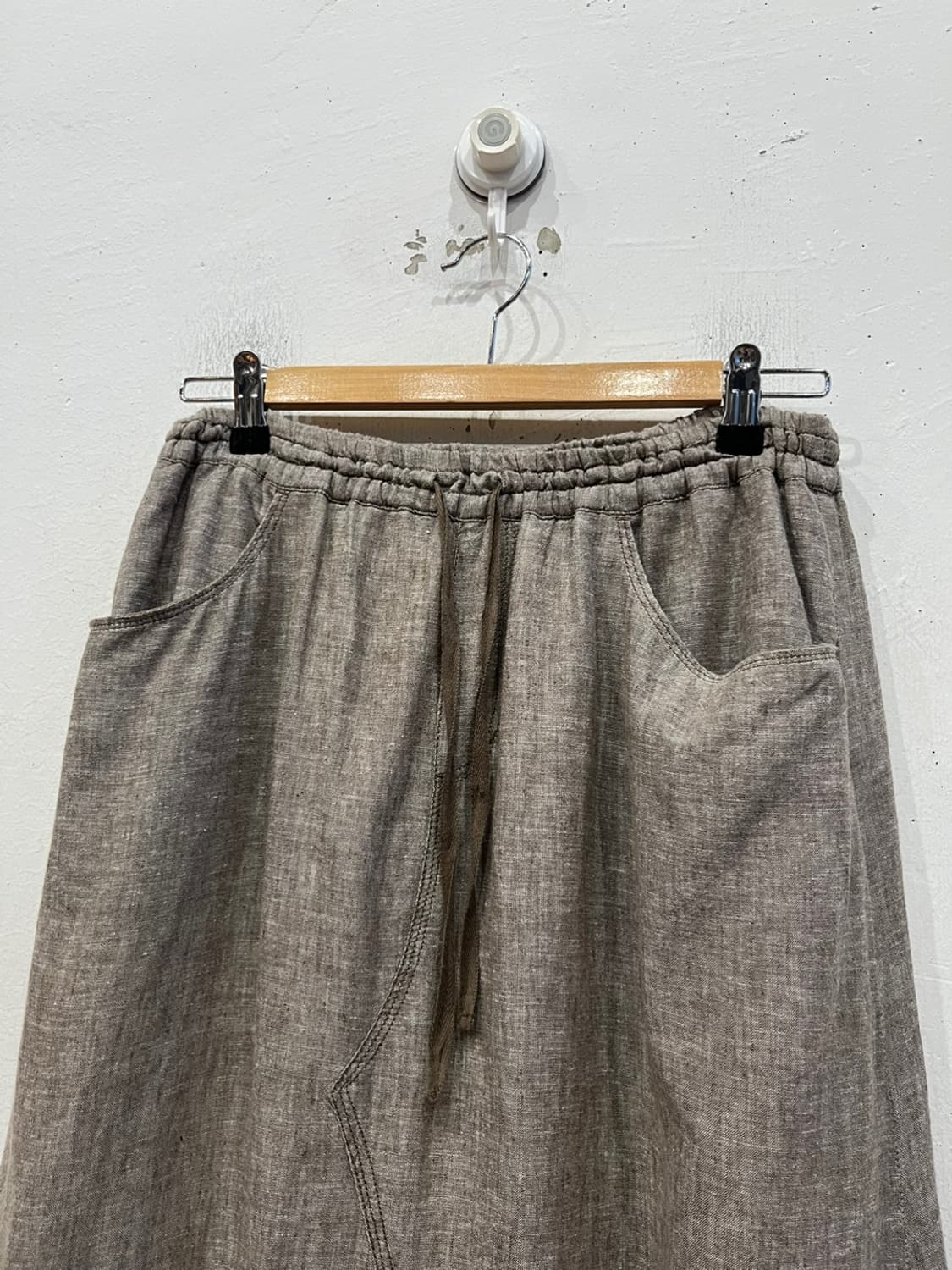 cepo JPN 네추럴 린넨 블렌드 스커트 치마  상품이미지2