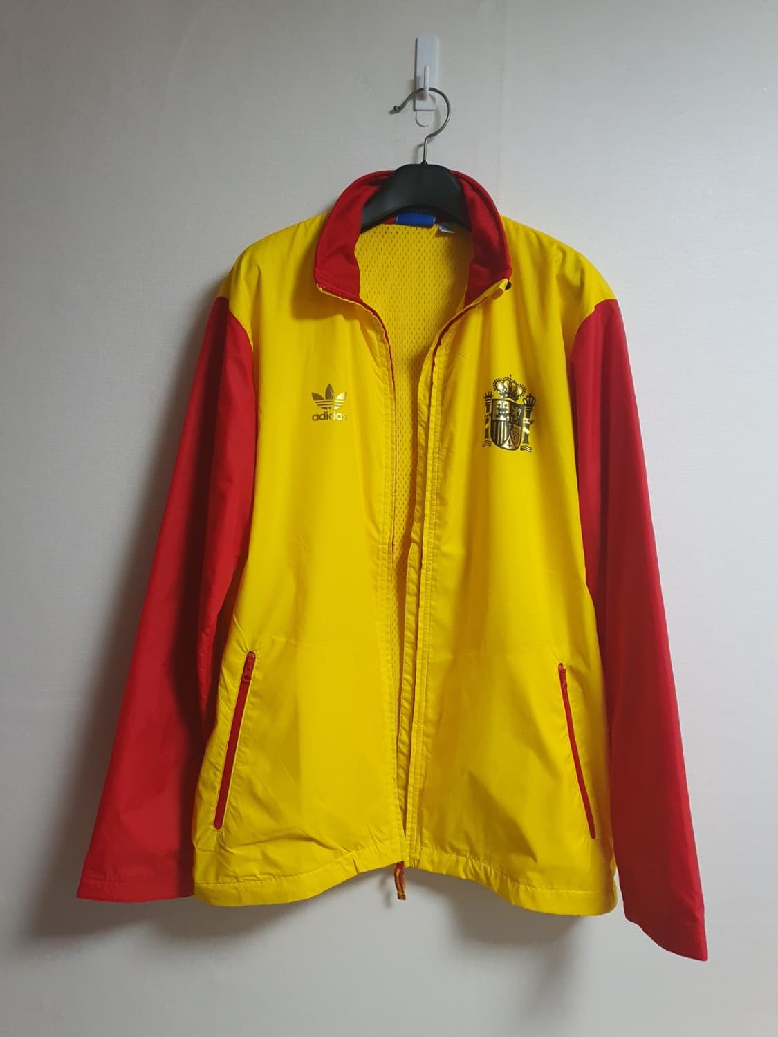 아디다스 스페인 국대 바람막이 ESPANA 5 윈드브레이커 M 상품이미지3