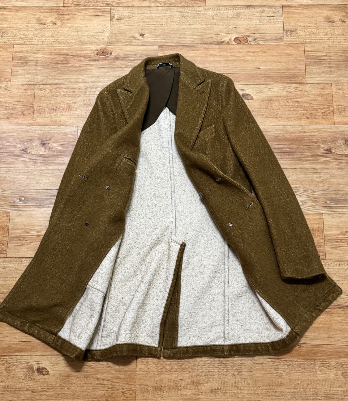 Hedo 해도 울혼방 코트 이태리 상품이미지8