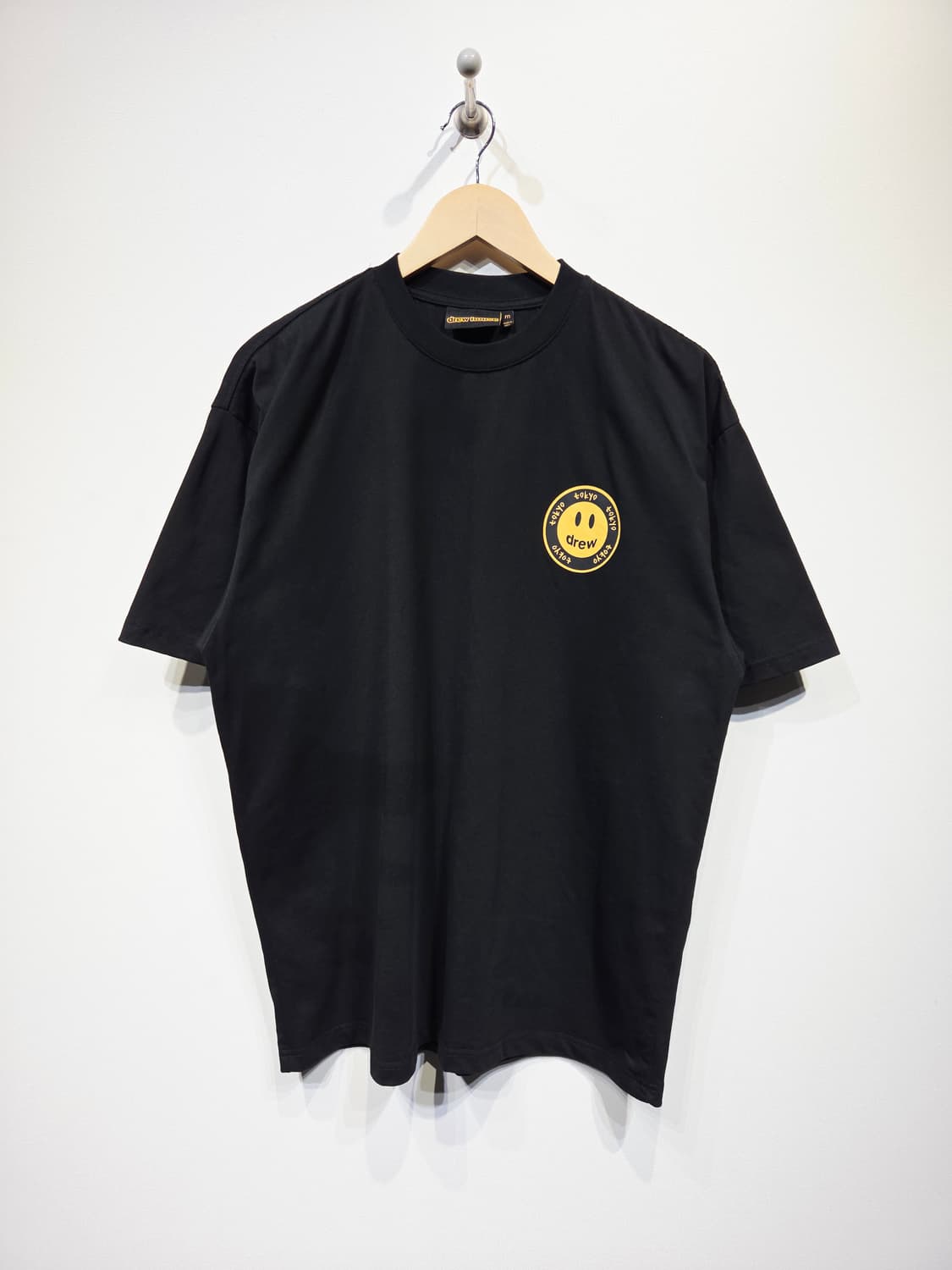 드류하우스 도쿄 팝업 한정판 스마일 반팔 티셔츠 블랙 상품이미지2