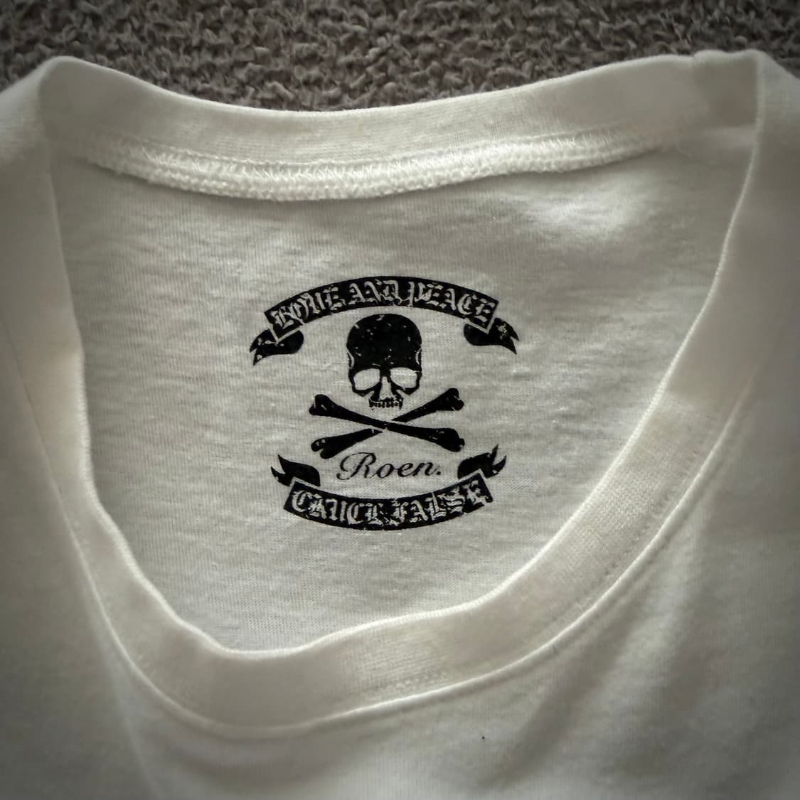 Roen skull stud t shirt 상품이미지6