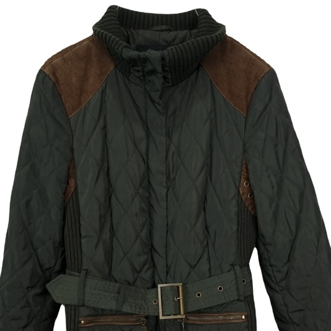 [자라] 벨티드 퀄팅 퀼팅 자켓 M18990 상품이미지4