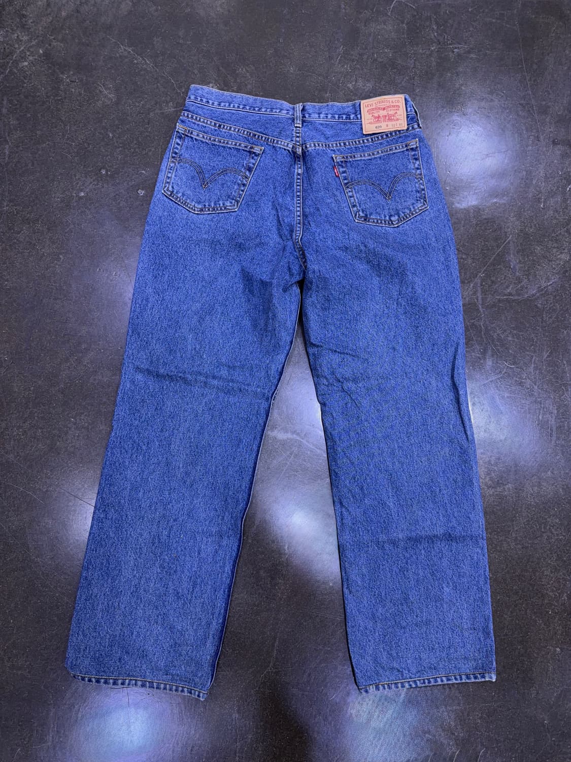 리바이스 620 루즈 스트레이트핏 코리아탭 스톤워싱 데님 팬츠 36 상품이미지2