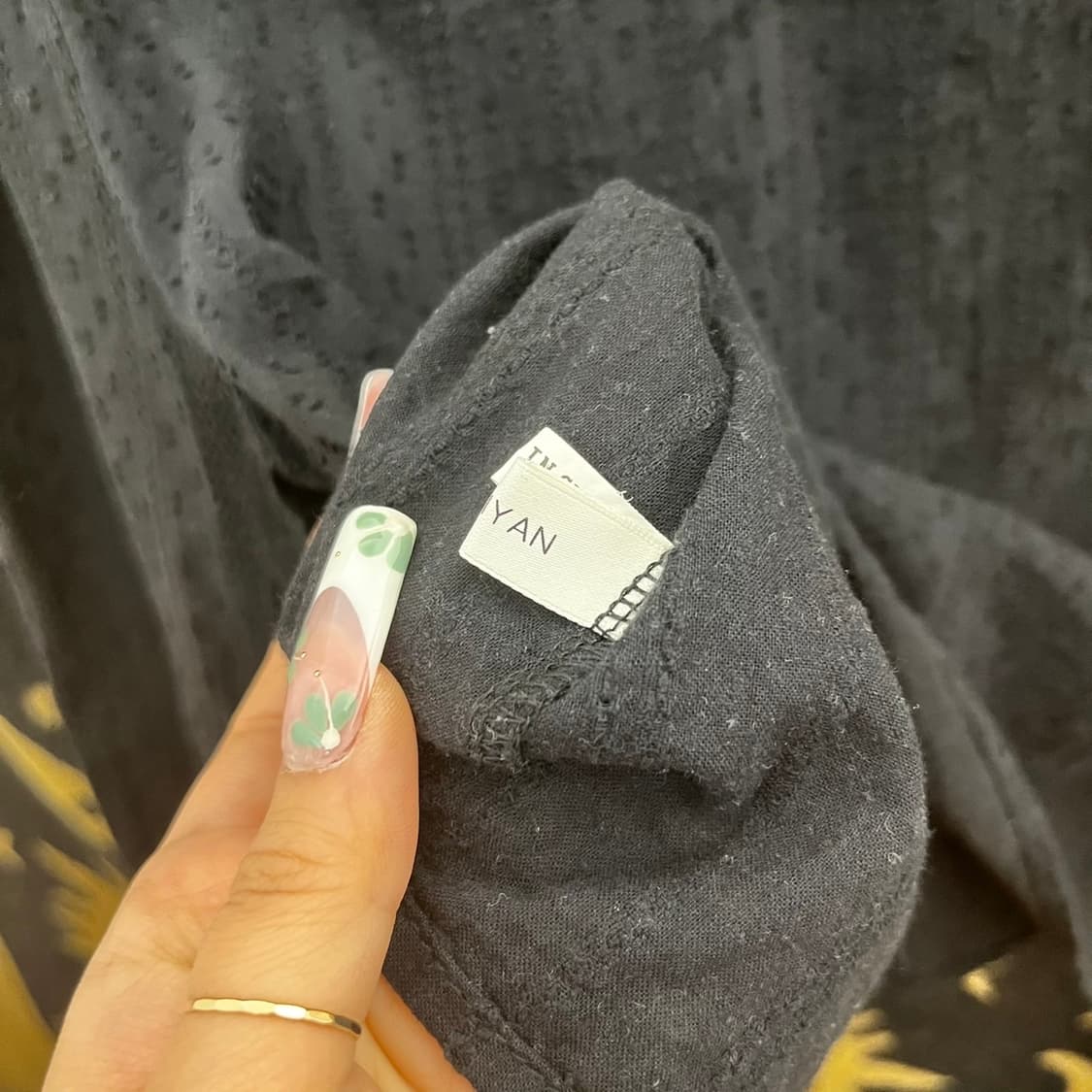 빈티지 로코코 펀칭 프릴 슬리브 리본 긴팔 블라우스 K0155 상품이미지5