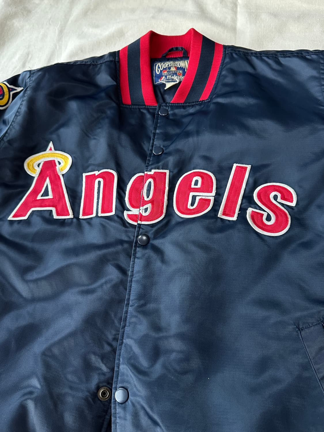마제스틱 LA 에인절스 쿠퍼스타운 스타디움 자켓 105 상품이미지5