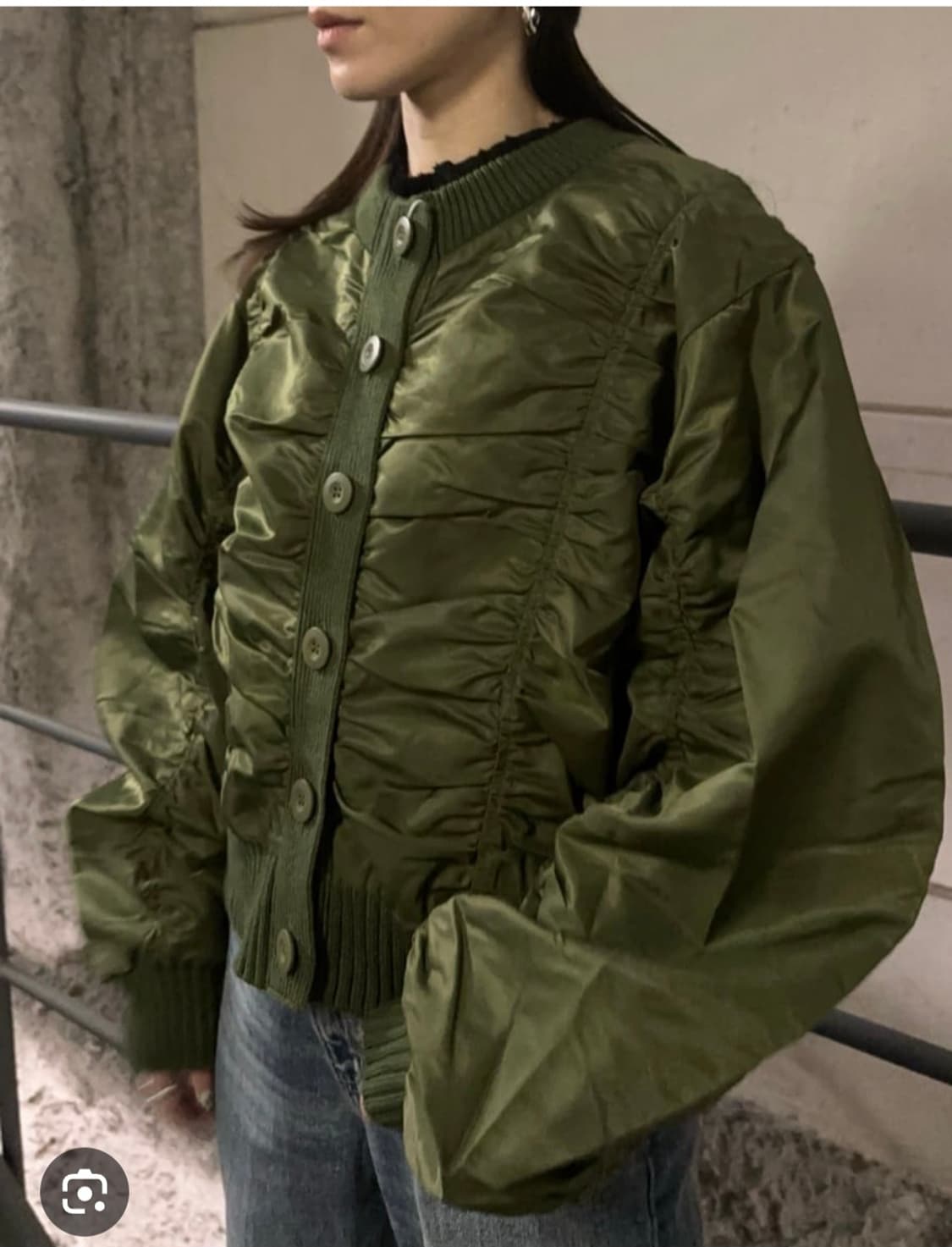 아줄 바이 마우지 ma1 스타일 도킹 가디건 상품이미지3