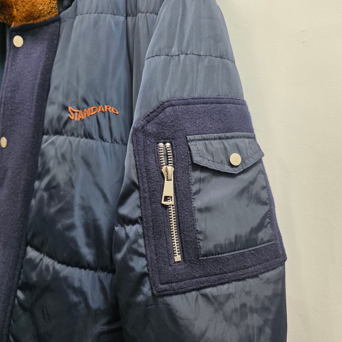 0782 제너럴아이디어 스탠다드 STND 양면 덤블 패딩 코트 상품이미지6