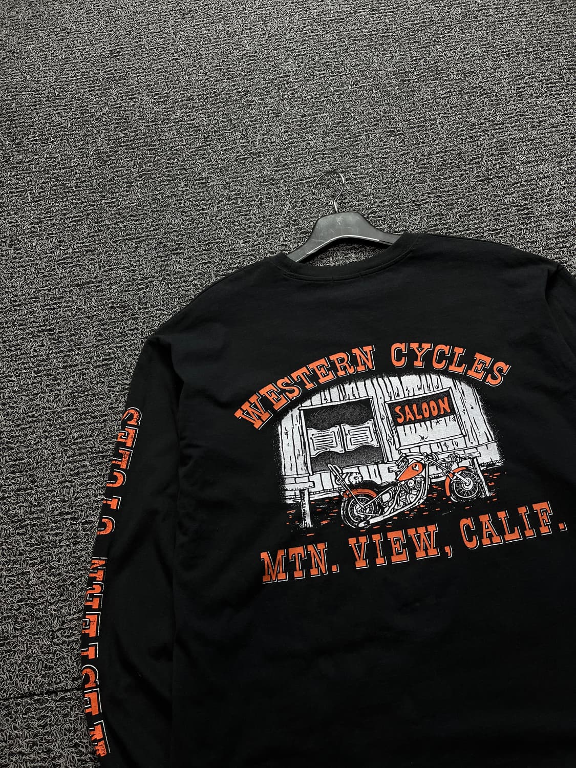 USA 빈티지 할리데이비슨 웨스턴 그래픽 롱슬리브  상품이미지2