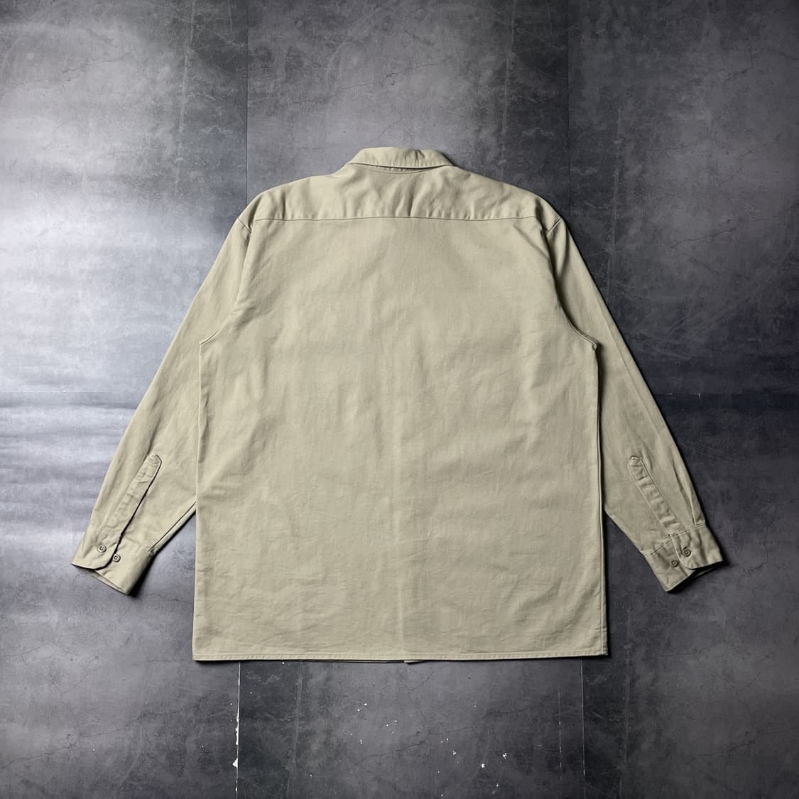 DICKIES 디키즈 빈티지 베이지 플랩포켓 워크 셔츠 A00900 상품이미지6