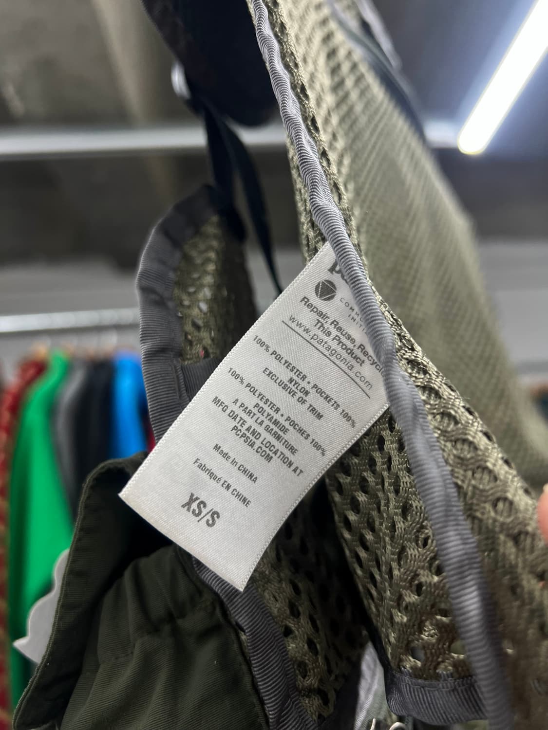 Patagonia Minimalist Mesh Vest (XS/S) 상품이미지9