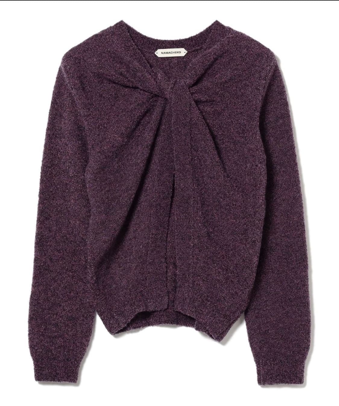 23fw Namacheko Knotted Crewneck 상품이미지3