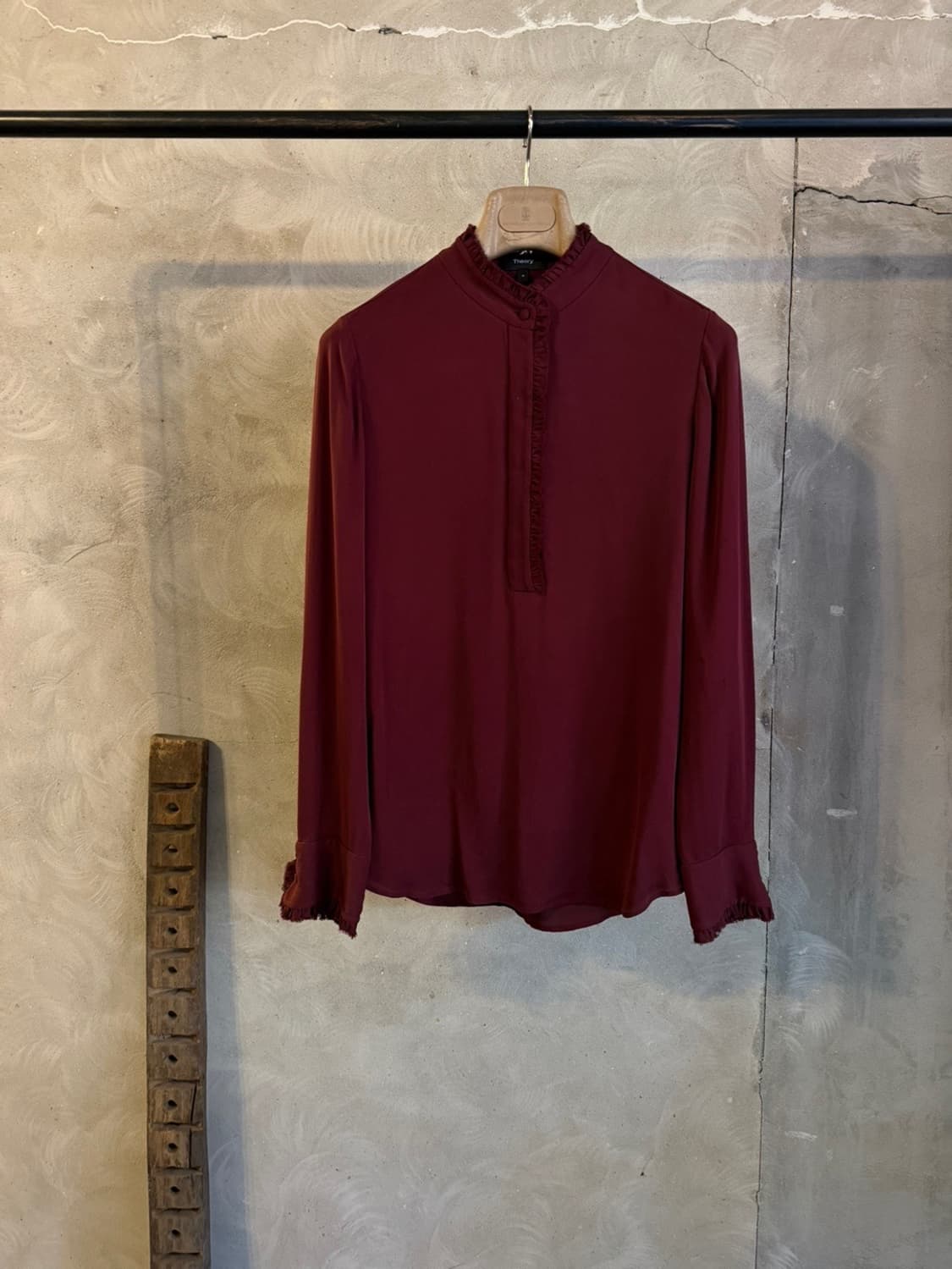 띠어리 실크 블라우스 55 상품이미지2