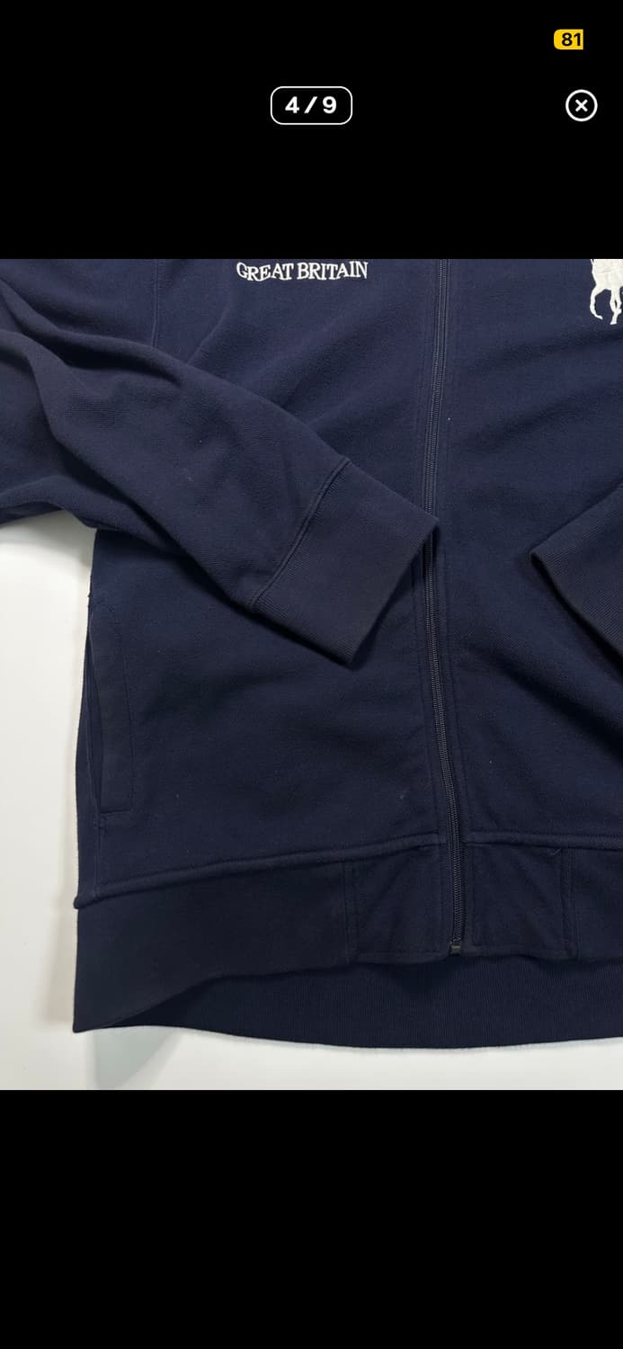 폴로 빅포니 영국 네이비 집업 상품이미지4
