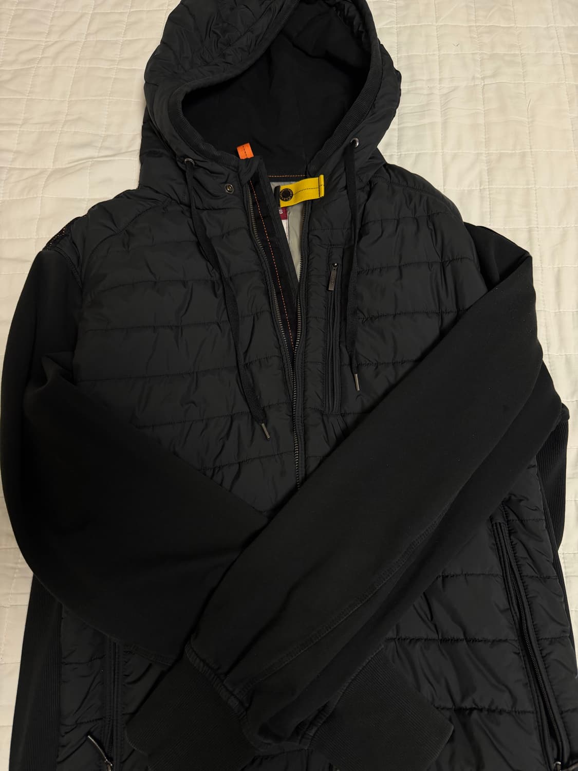 파라점퍼스 고든 하이브리드 후드자켓 블랙 상품이미지1