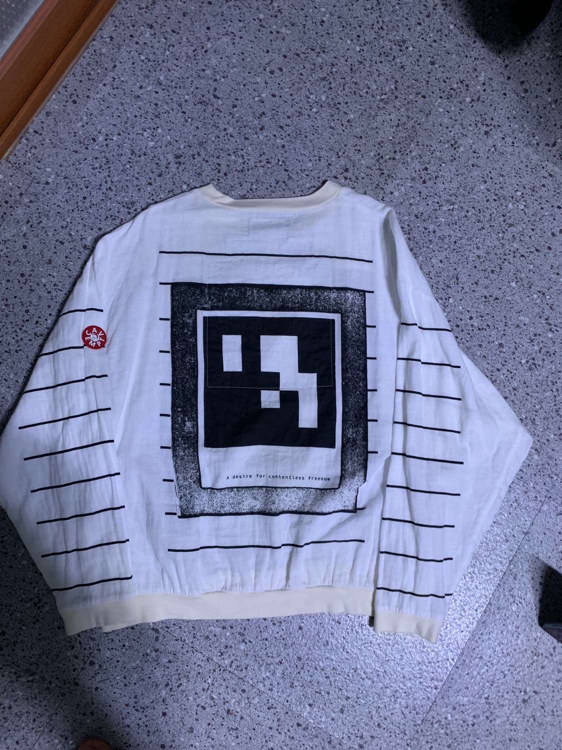 24fw 카브엠트 롱슬리브 맨투맨 상품이미지2