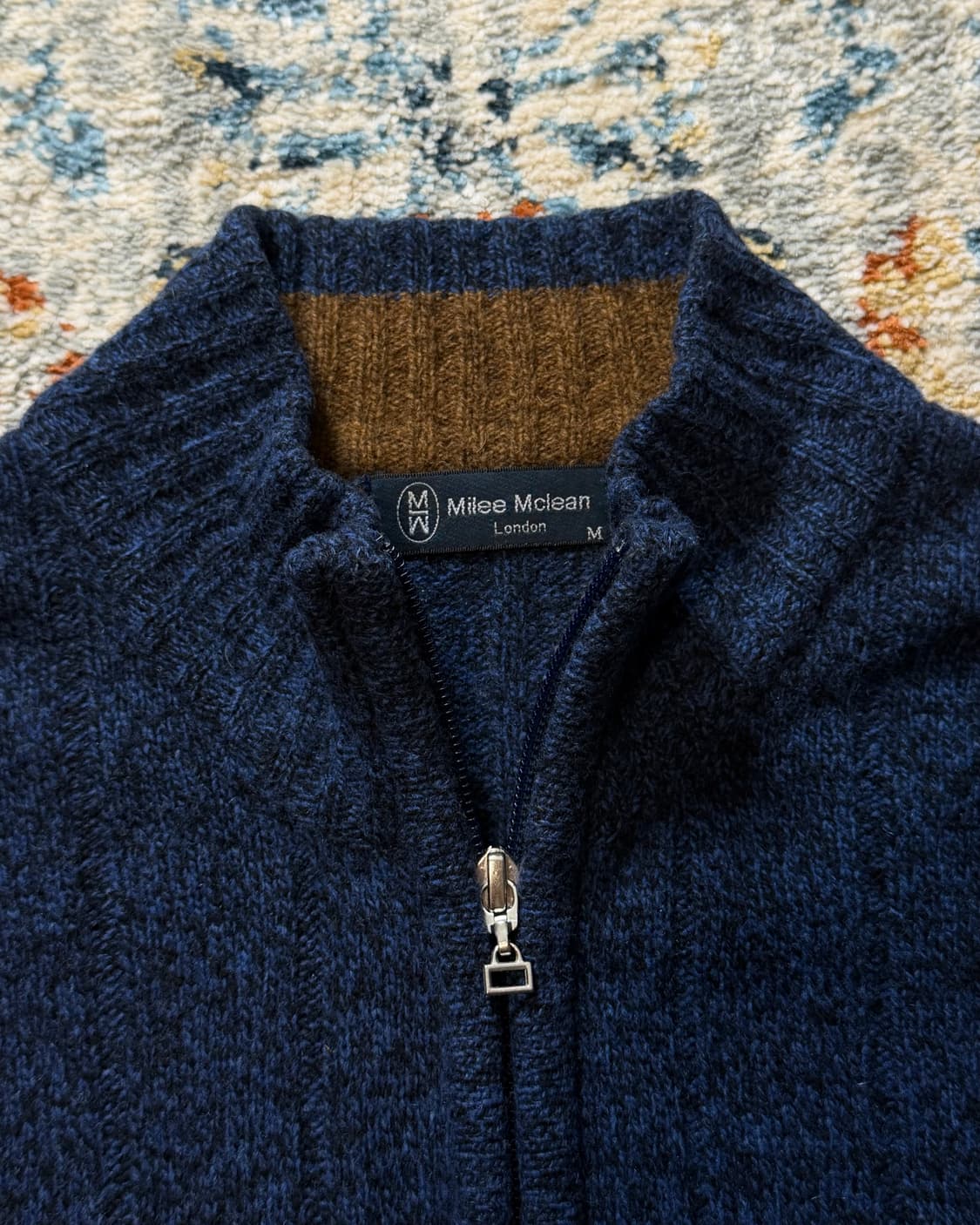 Milee McLean London 빈티지 집업 니트 상품이미지6