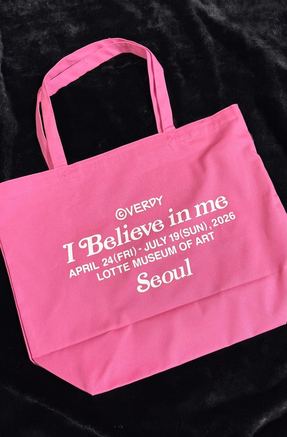 베르디 x 롯데 뮤지엄 토트백 핑크 상품이미지3