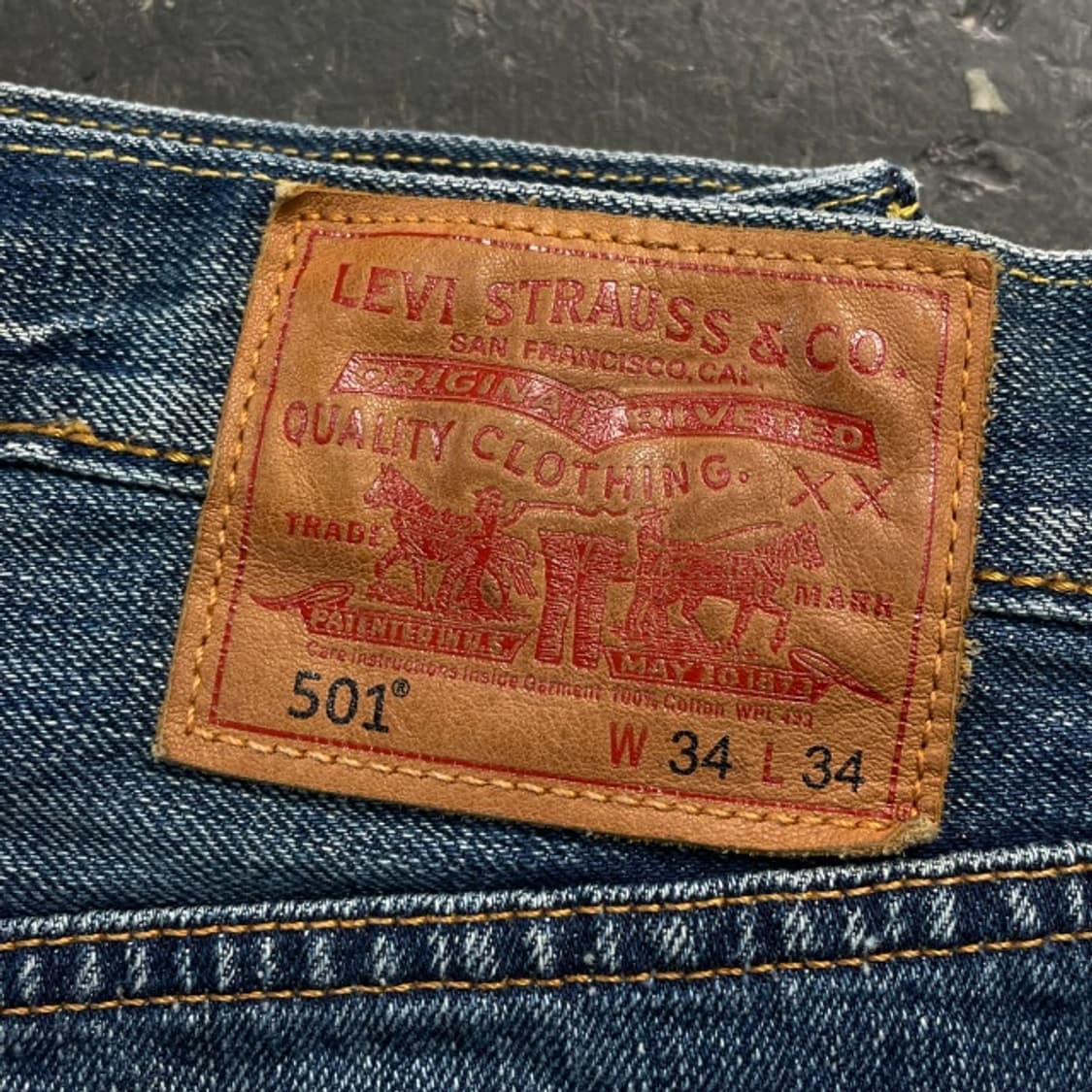 34 리바이스 501 청바지 상품이미지5