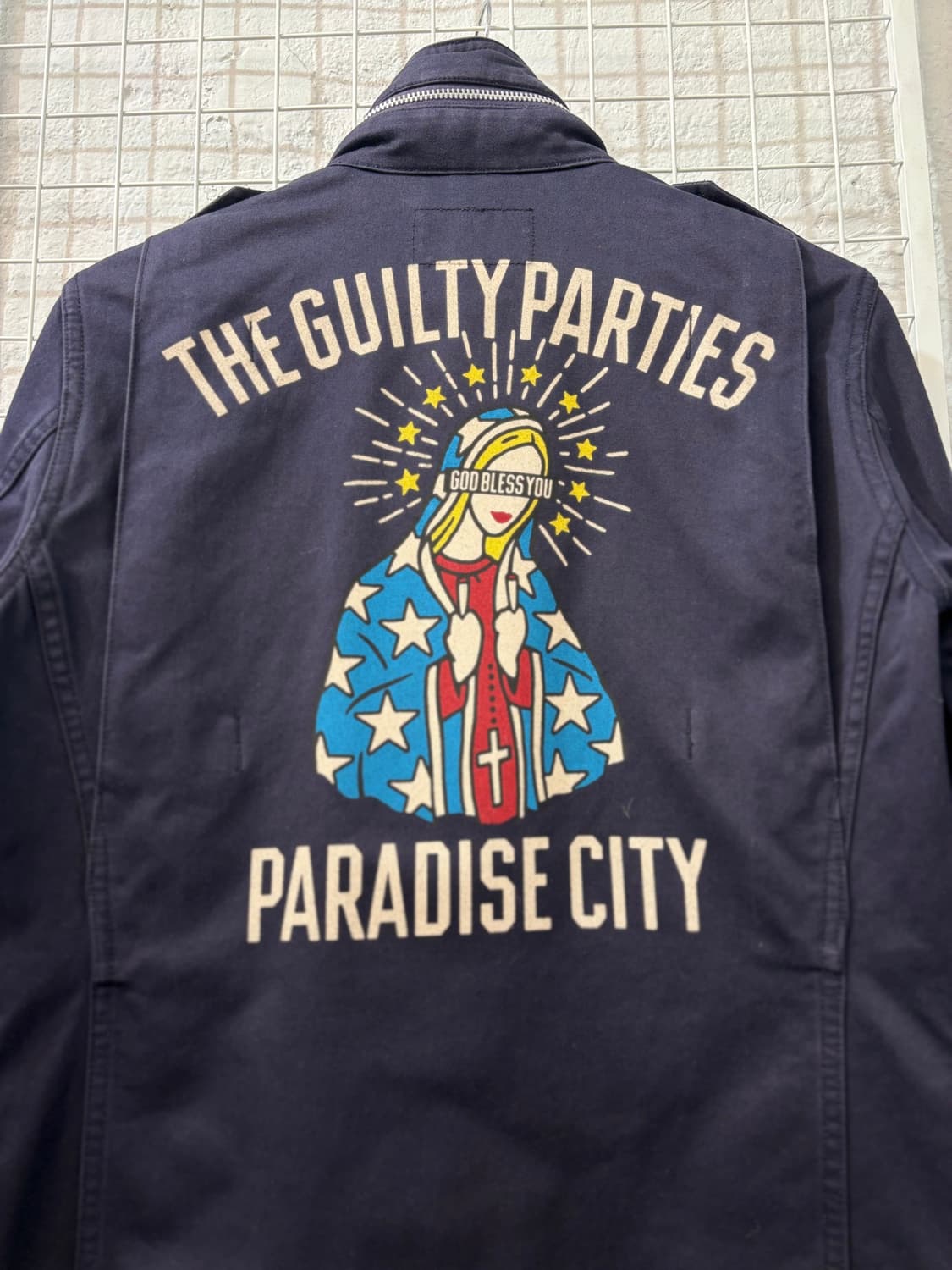 와코마리아 성모 마리아 네이비 M-65 필드자켓 S 상품이미지6