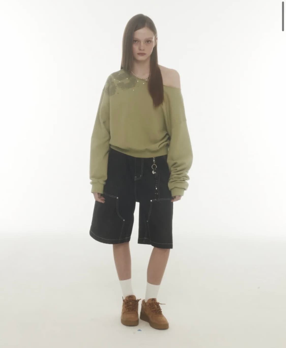 미드나잇 무브 crop 89 mtm (green) 상품이미지2