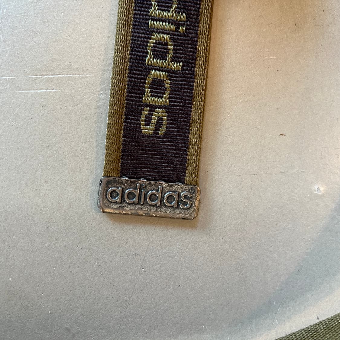 90s 아디다스 브라운 벨트 상품이미지2