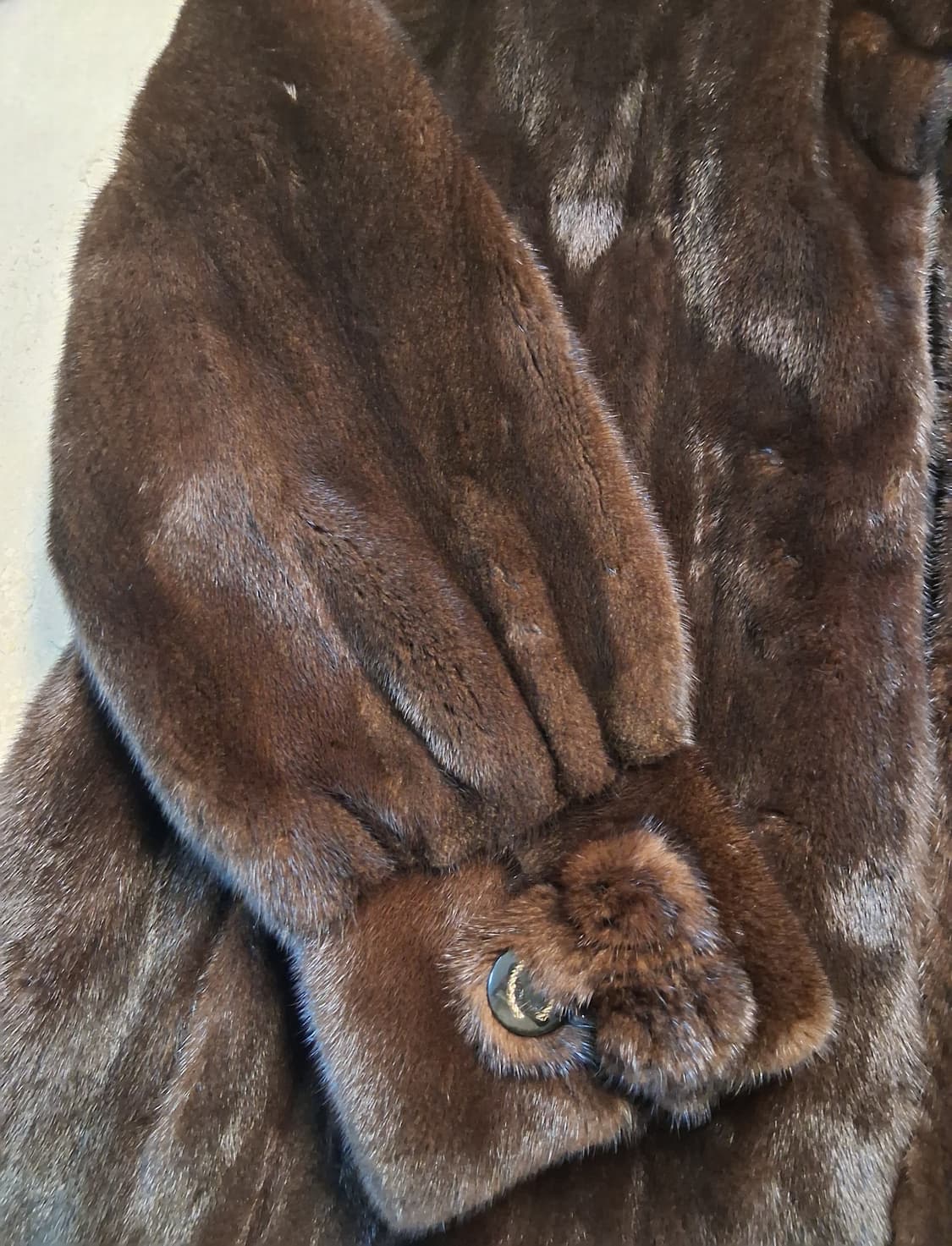 이태리 명품 iCristalli 정품 리얼 풀스킨 밍크코트 상품이미지6