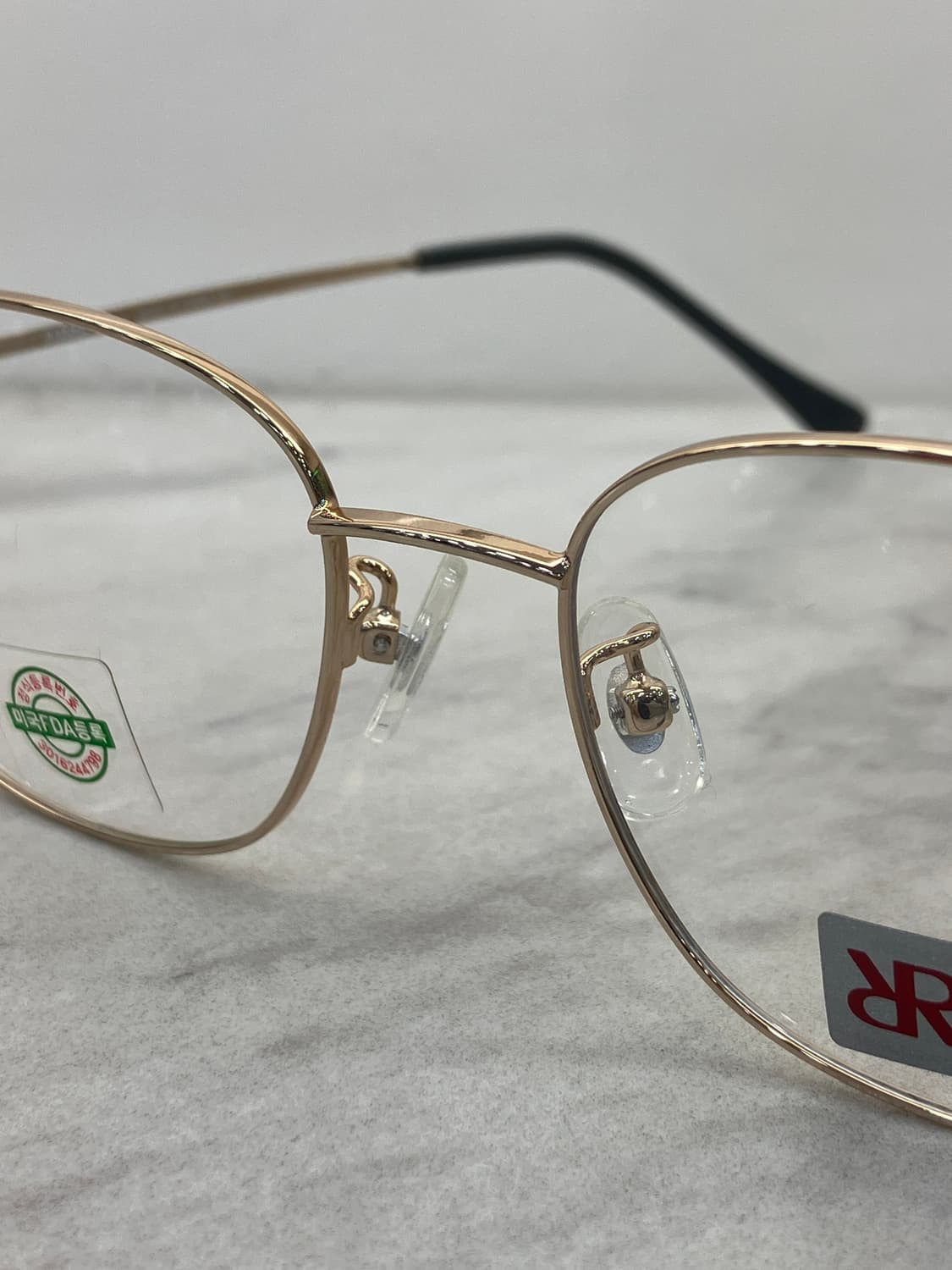 카라 KARRA 골드 소프트 스퀘어 메탈테 안경75 상품이미지5