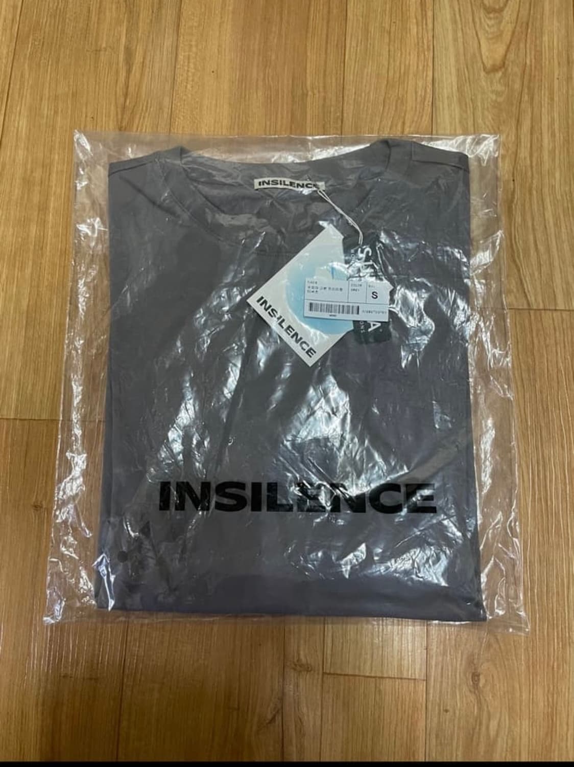 인사일런스 수피마 코튼 프리미엄 티셔츠 GREY 상품이미지5