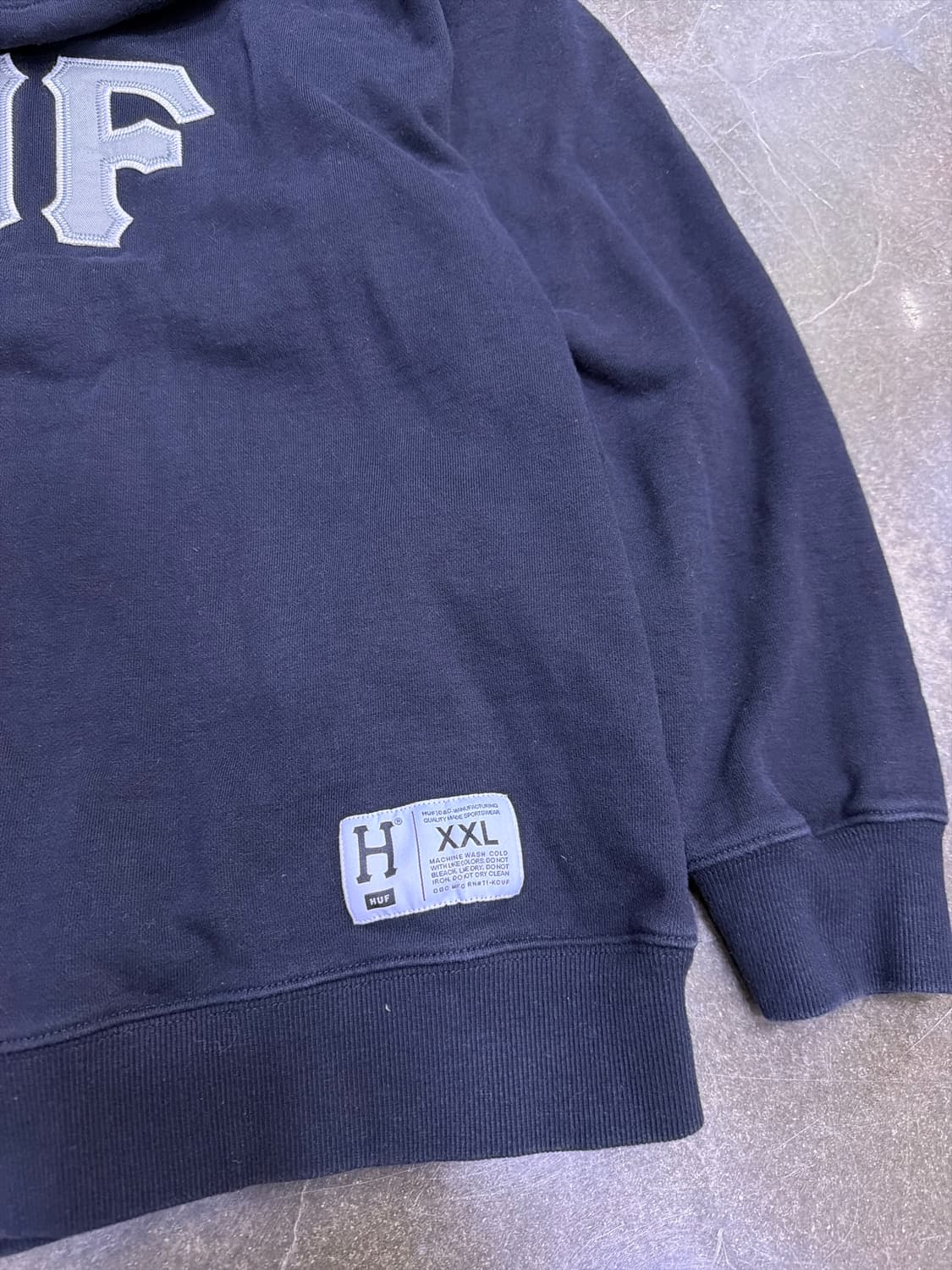 HUF 허프 아치 로고 맨투맨 스웻셔츠 블랙 XXL 상품이미지5