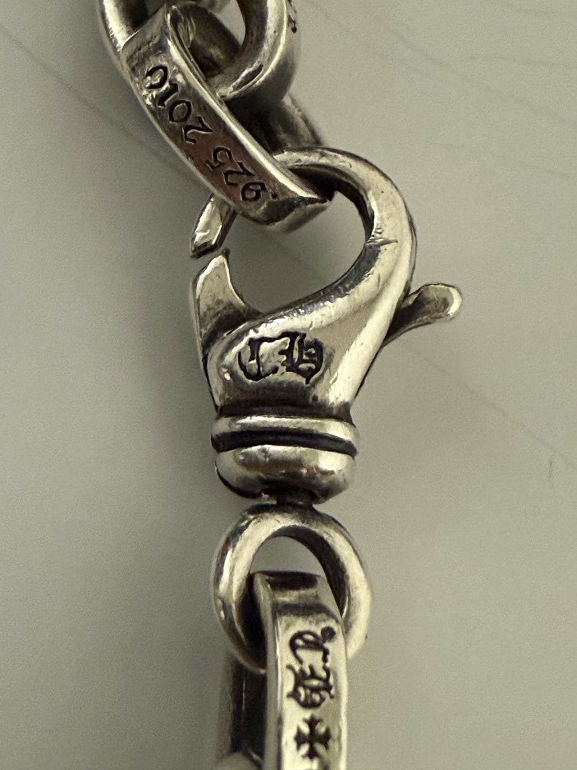 크롬하츠 라지페이퍼체인 팔찌 상품이미지3