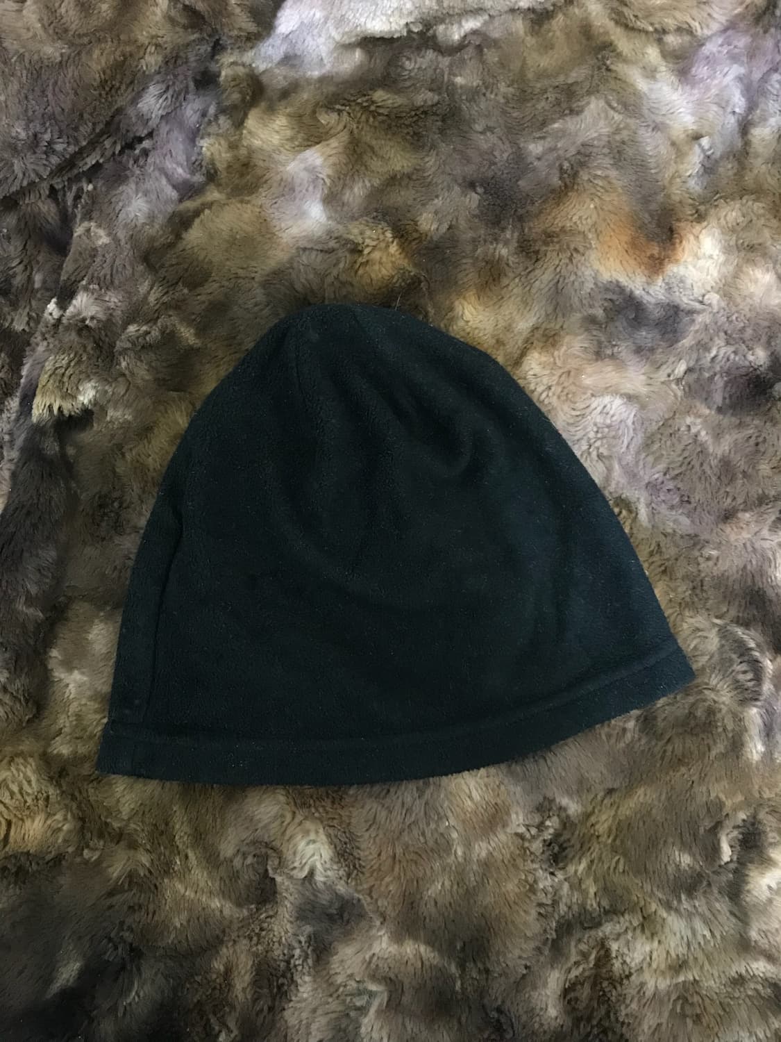 아식스 여성 러닝 비니 햇-블랙 상품이미지2