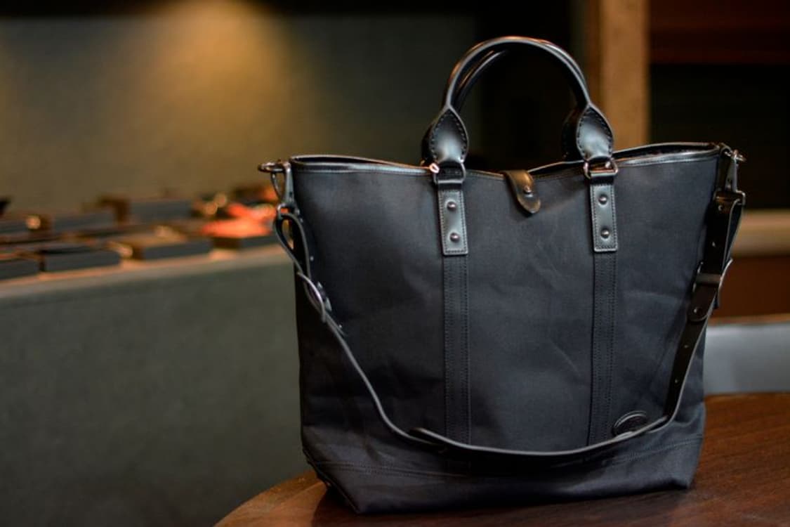 포터클래식 키치조 오가닉코튼 캔버스 가죽 토트 크로스백 상품이미지10