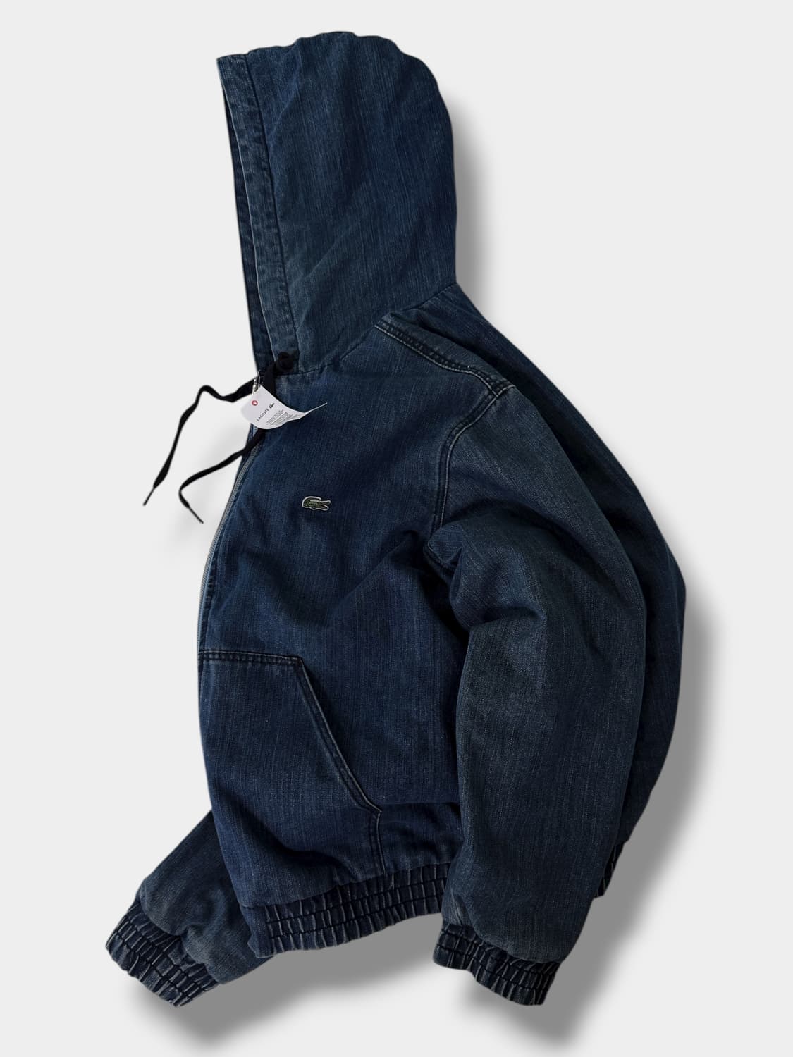 라코스테 루즈핏 00‘s 데님 액티브 후드 점퍼 상품이미지2