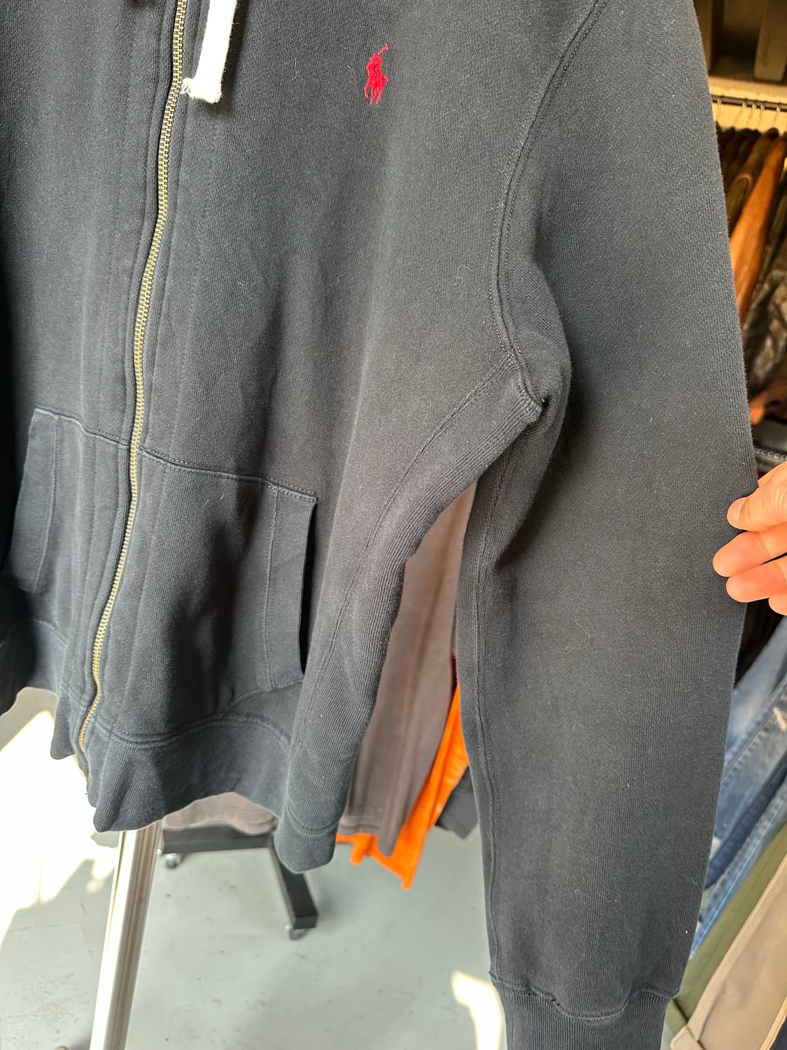 폴로 랄프로렌 헤비웨이트 리버스위브 스웻 후드 상품이미지6