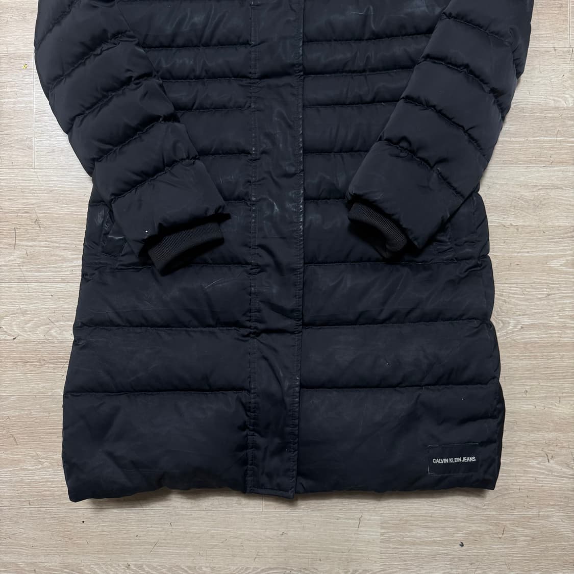 캘빈클라인 후드 롱패딩 상품이미지3