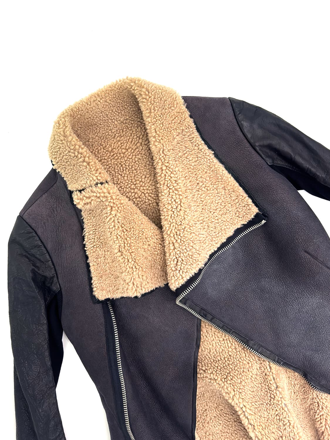 Rick Owens  Shearling Biker Jacket/ 38 상품이미지6