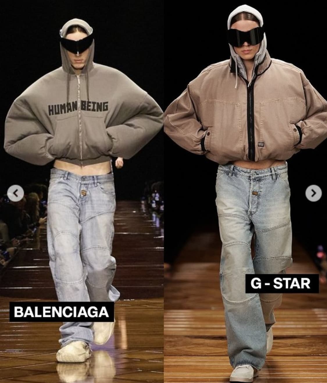 지스타 로우 엘우드 라이트 워시 데님 상품이미지2