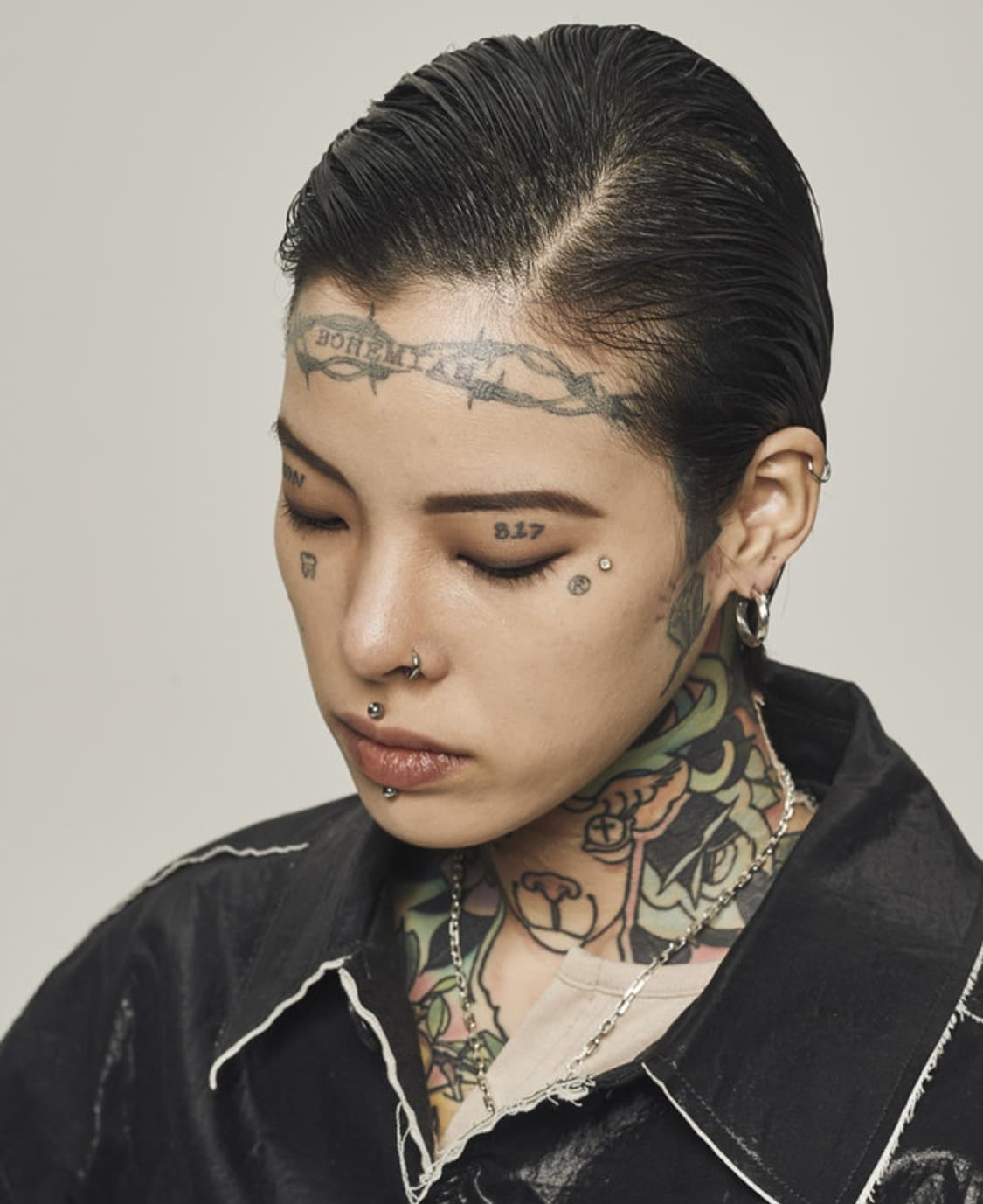 킹크로치 핵사곤 귀걸이 한쌍 입니다 상품이미지3