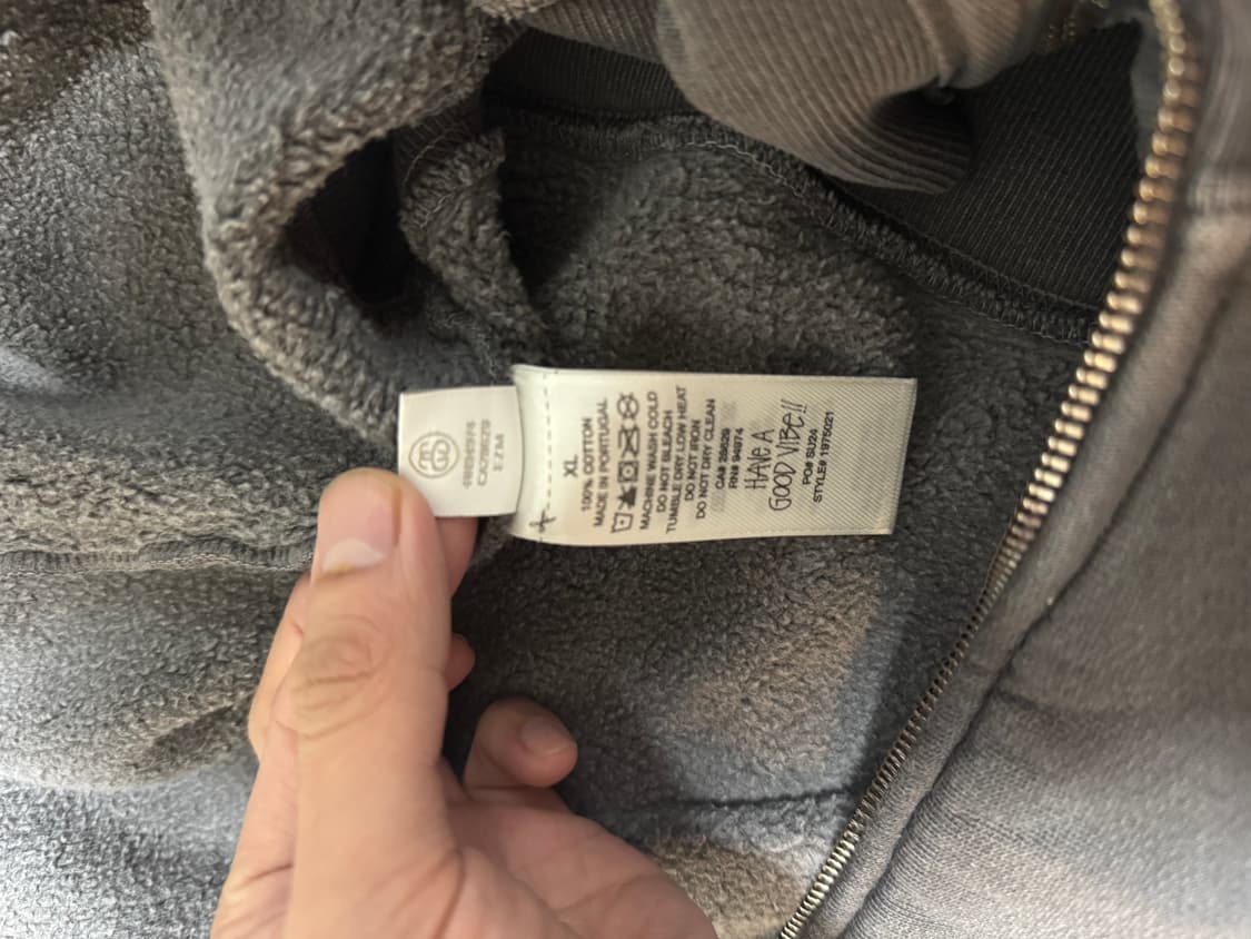 Stussy Pigment Dyed Smooth Stock ZipHood 상품이미지6